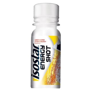 Isostar | Shot energizant cu aroma de rodii, capsuni si cofeina 60ml