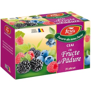 Fares | Aromfruct | Ceai cu fructe de padure 20x2g
