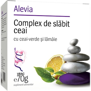Alevia | Ceai complex de slabire cu lamaie 70g