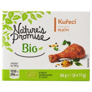 Nature's Promise Bio | Cuburi pentru supa cu gust de gaina 6x11g