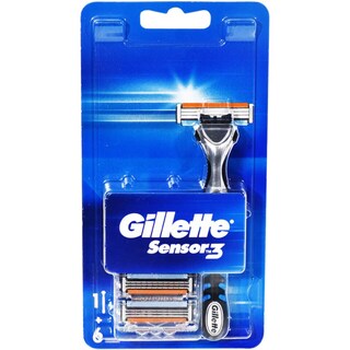 Gillette | Blue3 | Aparat de ras 6 rezerve