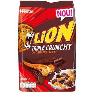 Lion | Cereale cu ciocolata si caramel sarat 350g