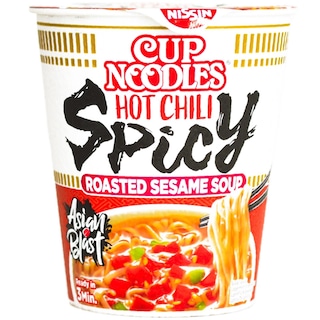 Nissin | Supa instant cu taitei, picanta 66g