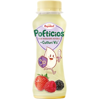 Napolact | Pofticios | Iaurt de baut cu fructe de padure 200g