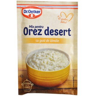 Dr. Oetker | Mix pentru orez desert cu gust de lamaie 93g