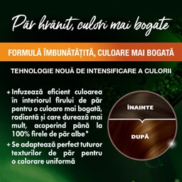 Garnier | Color Naturals | Vopsea pentru par 4.3 Saten Auriu Natural