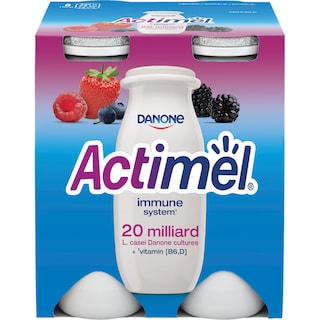Actimel | Iaurt de baut cu fructe de padure 4x100g
