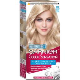 Vopsea de par 111 Blond ultra Argintiu