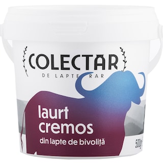 Colectar | Iaurt cremos din lapte de bivolita min. 6.2% grasime 500g