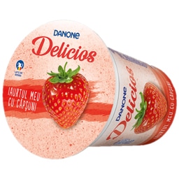 Danone Delicios | Iaurt cu capsuni 400g