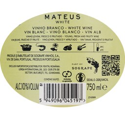 Mateus | Vin alb demisec 0.75L