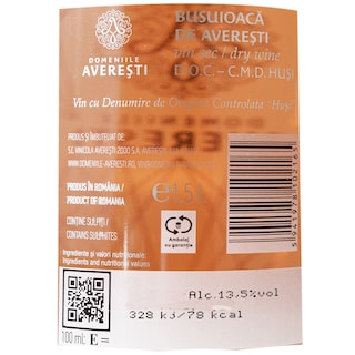 Averesti | Vin roze sec Busuioaca de Averesti 1.5L