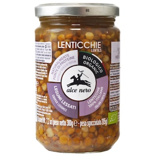 Alce Nero | Linte fiarta, ecologica. 300g