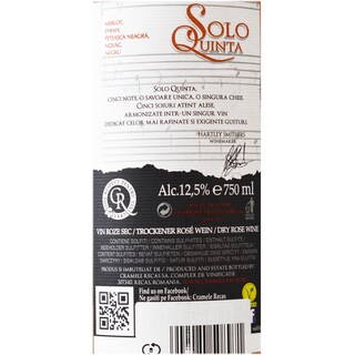Solo Quinta | Vin roze 0.75L