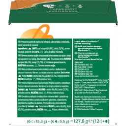 Starbucks | Cafea Caramel Macchiato, 2x6 capsule