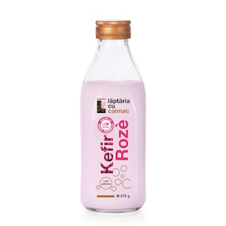 Laptaria cu caimac | Kefir roze 1.6% grasime 375g