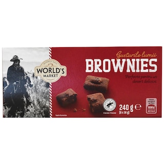 World's Market | Brownies 8x30g