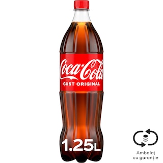 Coca-Cola Gust Original | Bautura racoritoare carbogazoasa 1.25L