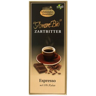 Amore Bio | Ciocolata bio cu espresso 100g