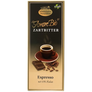 Amore Bio | Ciocolata bio cu espresso 100g