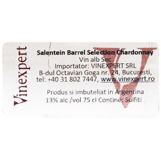 Salentein | Vin alb Chardonnay 750ml