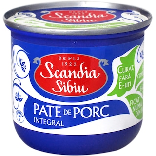 Scandia Sibiu | Pate de porc integral 200g