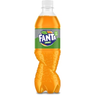 Fanta | Bautura racoritoare carbogazoasa cu aroma de mango zero zahar 0.5L