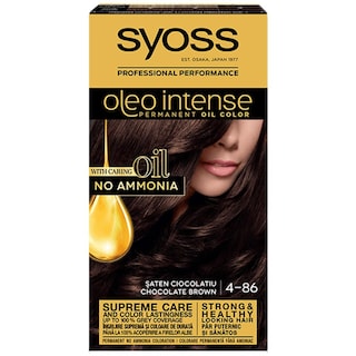 Syoss | Oleo Intense | Vopsea pentru par Saten Ciocolatiu 4-86