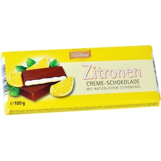 Bohme | Ciocolata cu crema de lamaie 100g