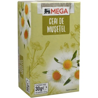 MEGA | Ceai de musetel 20x1.5g