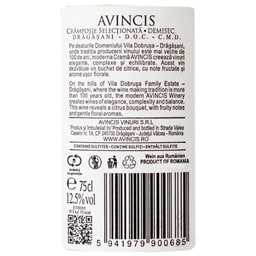 Avincis | Vin alb Cramposie Selectionata 0.75L