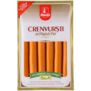 Meda | Crenvursti cu piept de pui 250g