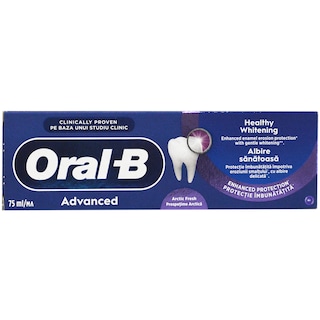 Oral-B | Pasta de dinti Advanced Healthy Whitening 75ml