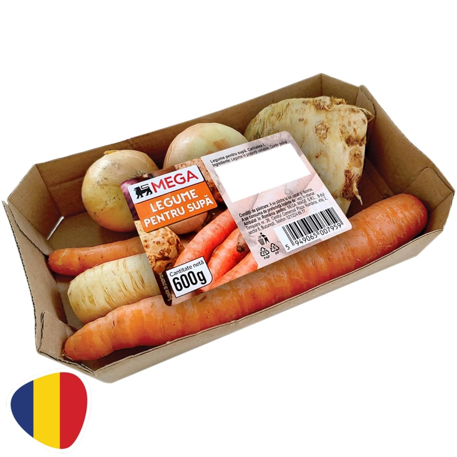 MEGA | Mix de legume pentru supa 600g | Mega-image