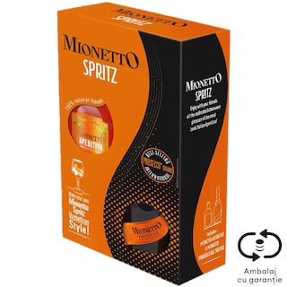 Pachet Mionetto Aperitivo 0.5L + Prosecco Mionetto Orange DOC 0.75L