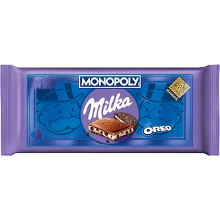 Milka | Ciocolata cu lapte si crema Oreo 100g