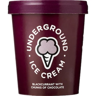 Underground | Inghetata de coacaze negre cu bucati de ciocolata 290g