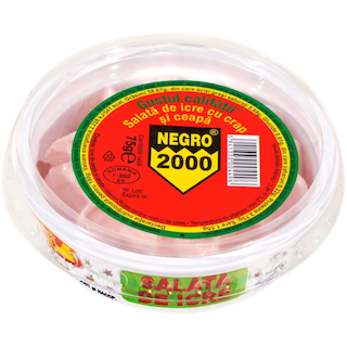 Negro 2000 | Salata de icre cu crap si ceapa 75g