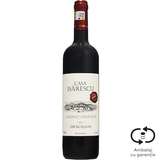 Casa Isarescu | Rezerva | Vin rosu sec Cabernet Sauvignon Rezerva 0.75L
