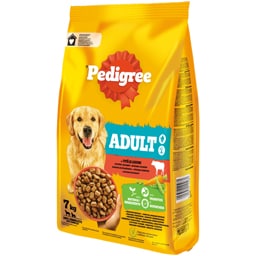 Pedigree | Hrana uscata cu vita si legume pentru caini adulti 7kg