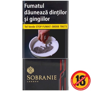 Sobranie | Tigari Refine Black