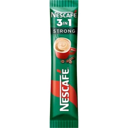Nescafe | 3in1 | Preparat pudra pe baza de cafea instant Strong 14g