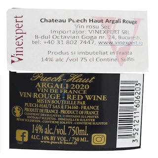 Puech-Haut | Argali | Vin rosu 0.75L