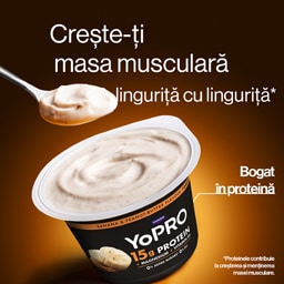 YoPRO | Iaurt cu unt de arahide si banane 160g