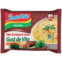 Fidea de preparare rapida cu gust de vita 70g