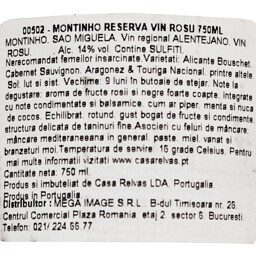 Montinho Sao Miguel | Vin rosu  0.75L