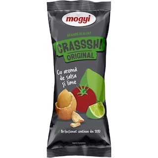Mogyi | Crasssh! | Arahide in aluat cu aroma de salsa si lime 60g