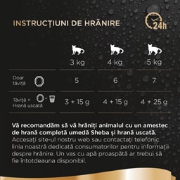 Sheba | Perfect Portions | Pate cu pui pentru pisici 6x37.5g