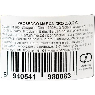 Valdo | Valdobbiadene Prosecco Superiore Marca Oro 0.75L