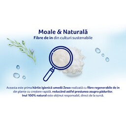 Zewa | Hartie igienica umeda Camomile, 42 bucati